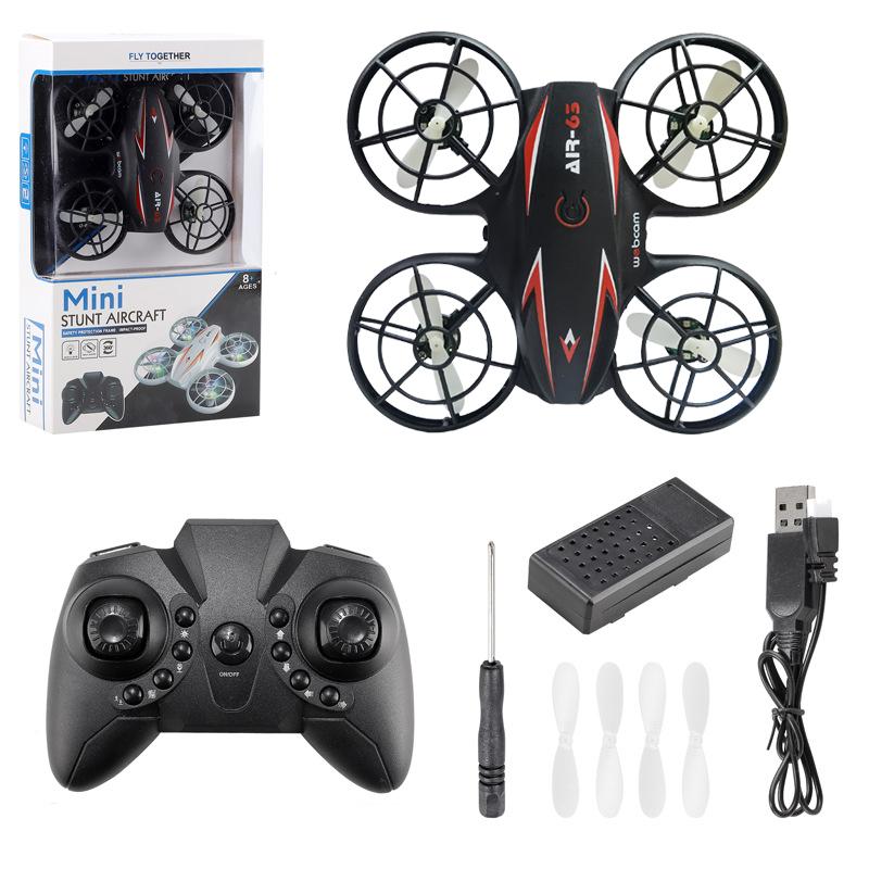 Mini RC Drone Airplane Helicopter UFO Infraed Remote Control Light Aircraft Electronic Model Quadcopter Drone Christmas Toys Gif