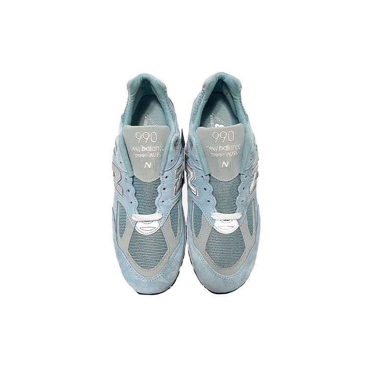 Kith X New Balance 990v2 Made In USA Storm Blue Men Sneakers M990KH2