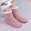 Anti-slip Socks Women's Comfortable Floor Lined Soft Slipper Fleece Winter Cozy Warm And Thick Fuzzy