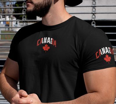 Canada T-Shirt | Canadian Flag Tee | Maple Leaf Shirt | Canadian Pride Apparel
