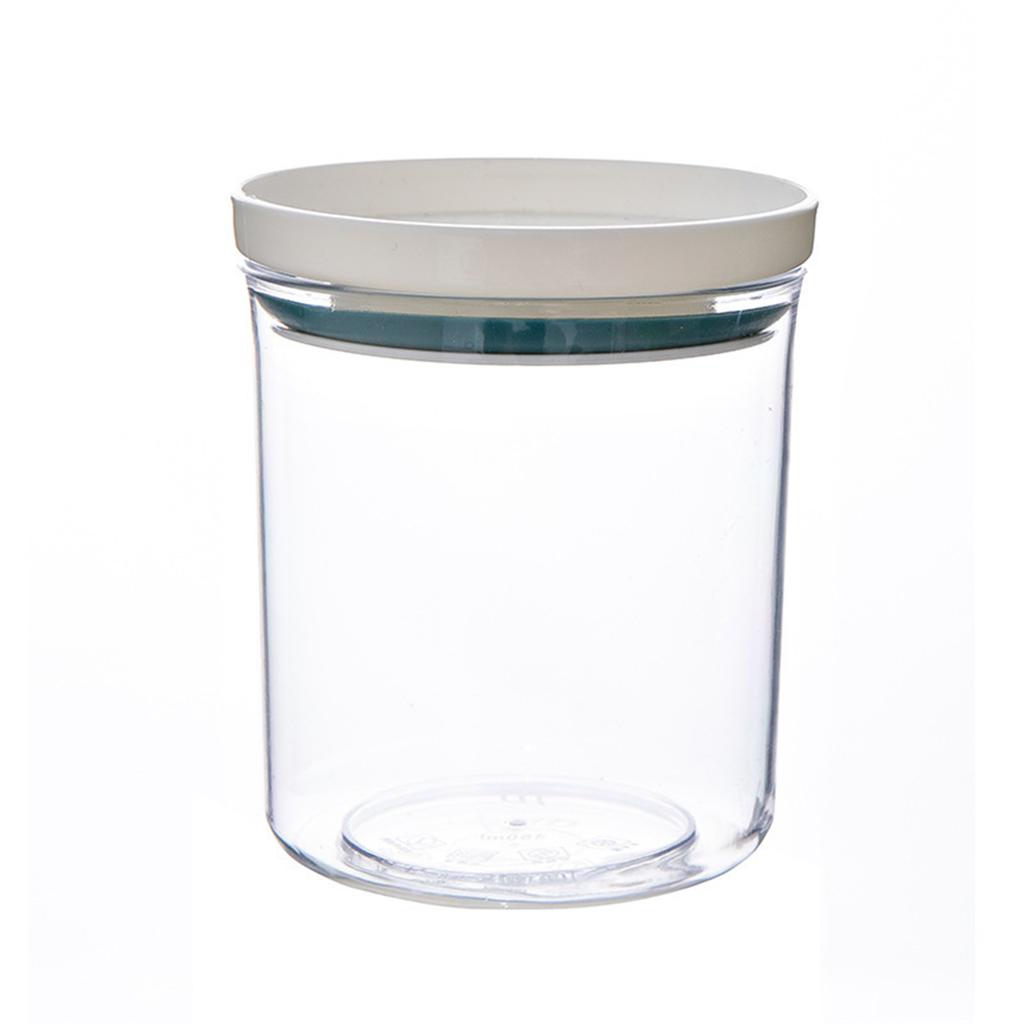 Plastic Airtight Food Container Sealing Storage Canister With Lid Cereal Seasoning Jar Sealed Flour Tank Kitchen Supply