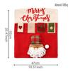 High-Grade Christmas Ornament Hat Chair & Doll Stool Covers for Home Party Decoration