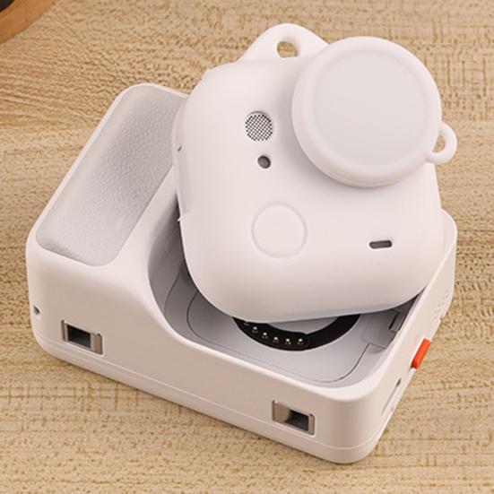 Silicone Protective Case for Insta360 GO Ultra Shockproof Action Camera Protector Cover Skin Shell with Lens Cap Sports Camera Accessories