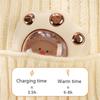 Mini Cute Cat Claw Shaped Hand Warmer Portable Usb Rechargeable Electric Hands Heater With Breathing