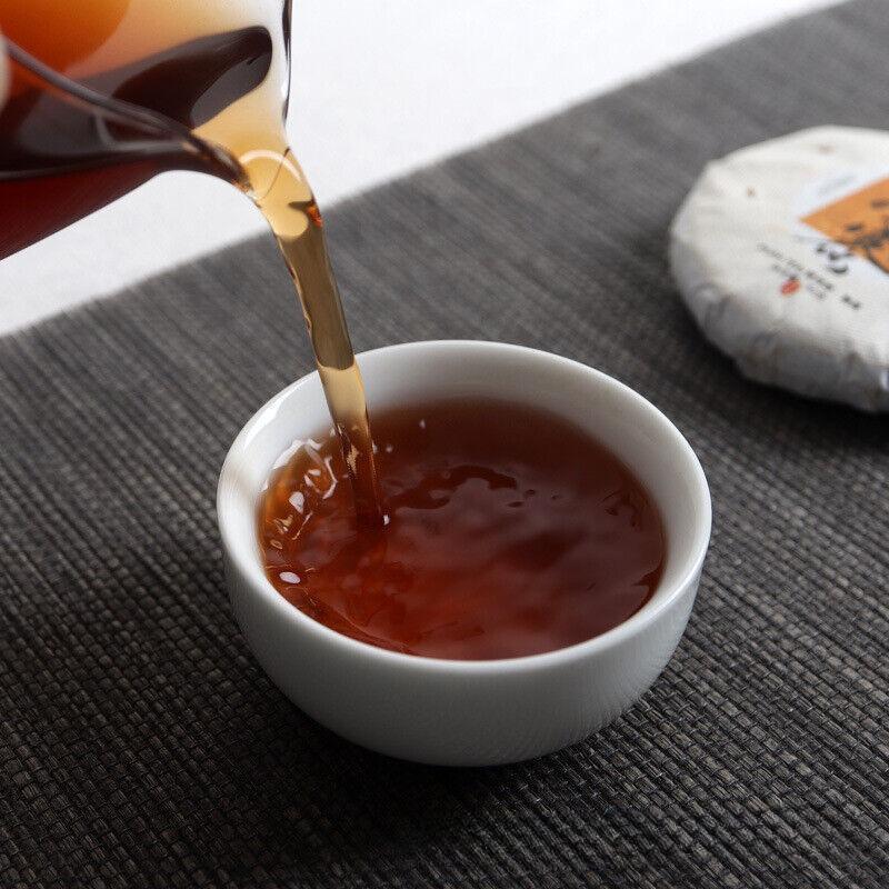 Yunnan Pu'er Menghai Reifer Tee 50g Kleine Kuchen Schaber Reifer Teekuchen