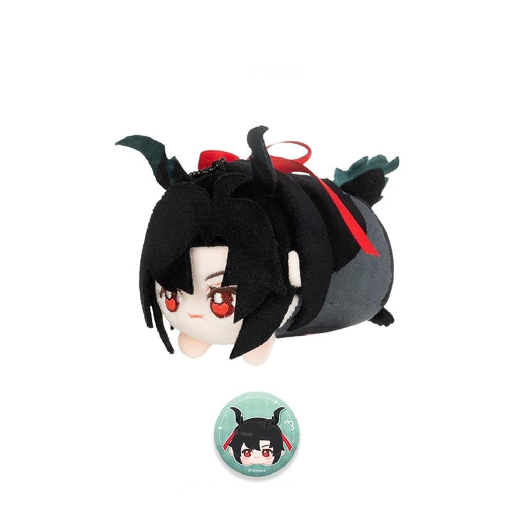 

Master of Dragon and Pig Series Plush Mascot Wei Wuxian Character Cute Doll Official Merchandise The Diabolism чёрный