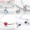 Charms Chameleon Ladybird UFO Butterfly Beads S925 Silver Pendants Fit Original  Bracelet DIY For Woman Jewelry