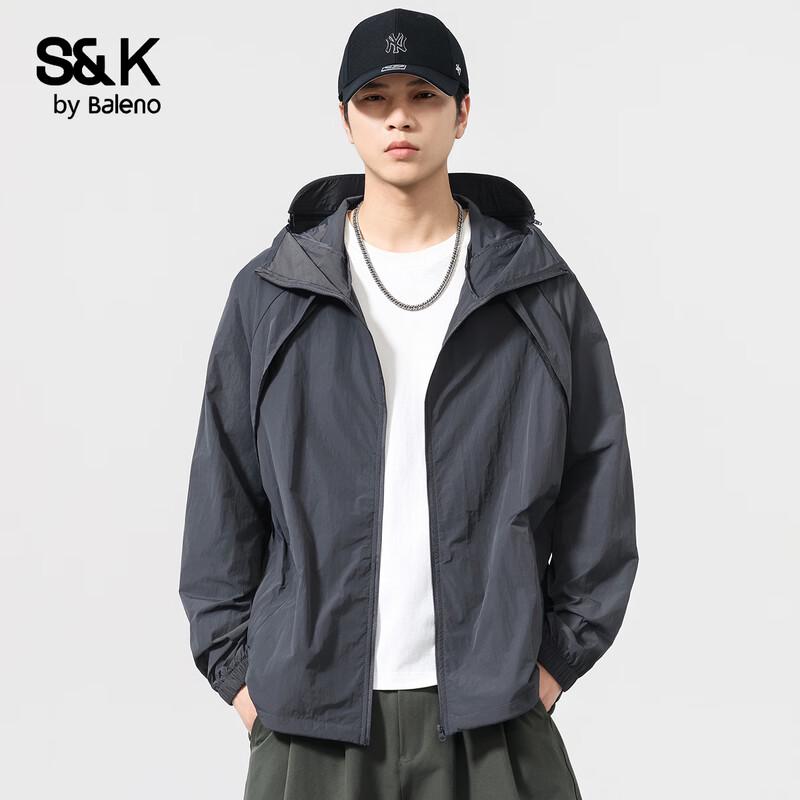 Baleno Men's S&K Series UV Protection Sun Hoodie