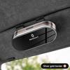 Car Visor Glasses Case Eyeglasses Storage Box For Renault Megane 3 2 4 Clio4 5 Captur Trafic Scenic2 Austral Kangoo Arkana QM6 R555
