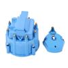 HEI Distributor Cap and Rotor Heavy Duty Large Distributor Cap Set for SBC 283 305 307 327 350 400 K549 Blue