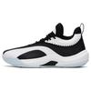 KT Team Cushioning Slip Resistant Abrasion Resistant Low Top Basketball Shoes Men's Black White 112331612-2