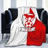 Bnei Sakhnin All Season Fleece Blanket Throw Ultra Soft Flannel Blanket Digital Printed Premium Fluffy Microfiber Fleece