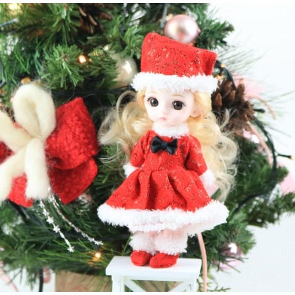 Sariel Celebrities Christmas Ball-jointed Doll 16cm + Clothes + Comb Set, Casey (doll)