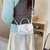 Simple Small Bag Women's Bag Spring New Fashion Portable Messenger Bag Highend Versatile Shoulder Small Square Bag