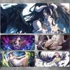 Cartoon Anime OVERLORD Albedo Mousepad Large Keyboard Desk Mat Gaming Mouse Pad LockEdge Non-slip Mat