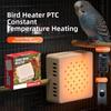Bird Cage Heater Rapid Heating Constant Temperature Reptile Enclosure Warmer For Cockatiels Conure Finches Small Animals Hamster