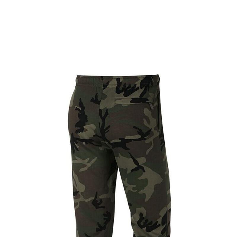 Nike SB Logo Camouflage-Print Fleece Bequeme Lässige Strick-Sporthose Herren Unterteile Grün AT9884-222