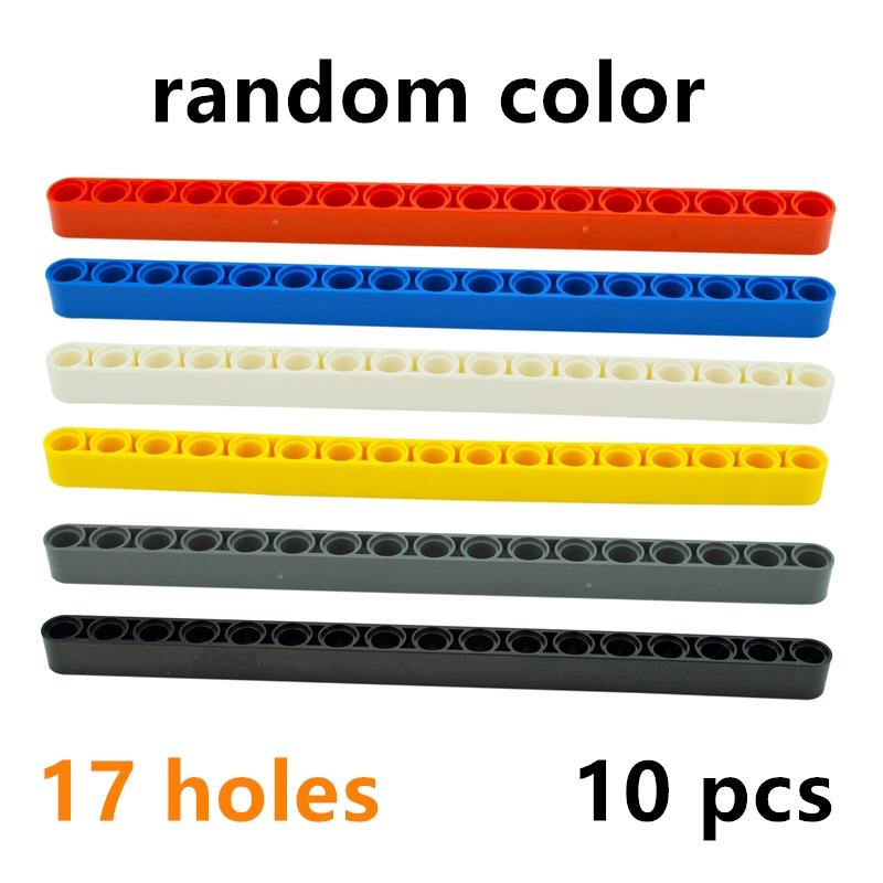 Technische Bausteine mit Loch Masse Dicke Stein Kombination Noppen Langer Balken L-Form Spielzeug Hightech-Teile 87087 3701 3703