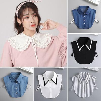 Vintage Classic Detachable Lapel Clothes Accessories Blouse False Collar Shirt Fake Collar Clothes Accessories