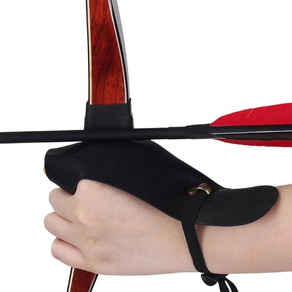 Glove PU Leather Shooting Glove For Hand Guard Hand  Clamp