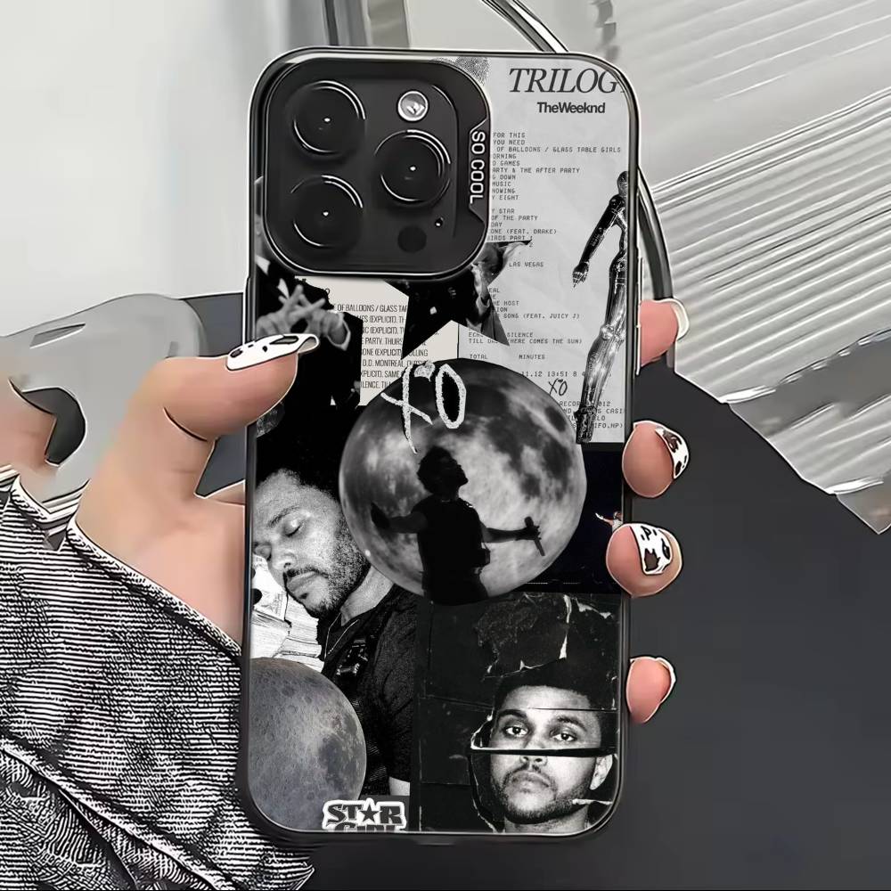 

Чехол для телефона T-THE Weekend Singer для iPhone 17,16,15,14,13,12,11 Plus,Pro Max,XS, Цветной Посеребренный Внутренний Чехол iPhone16Se4