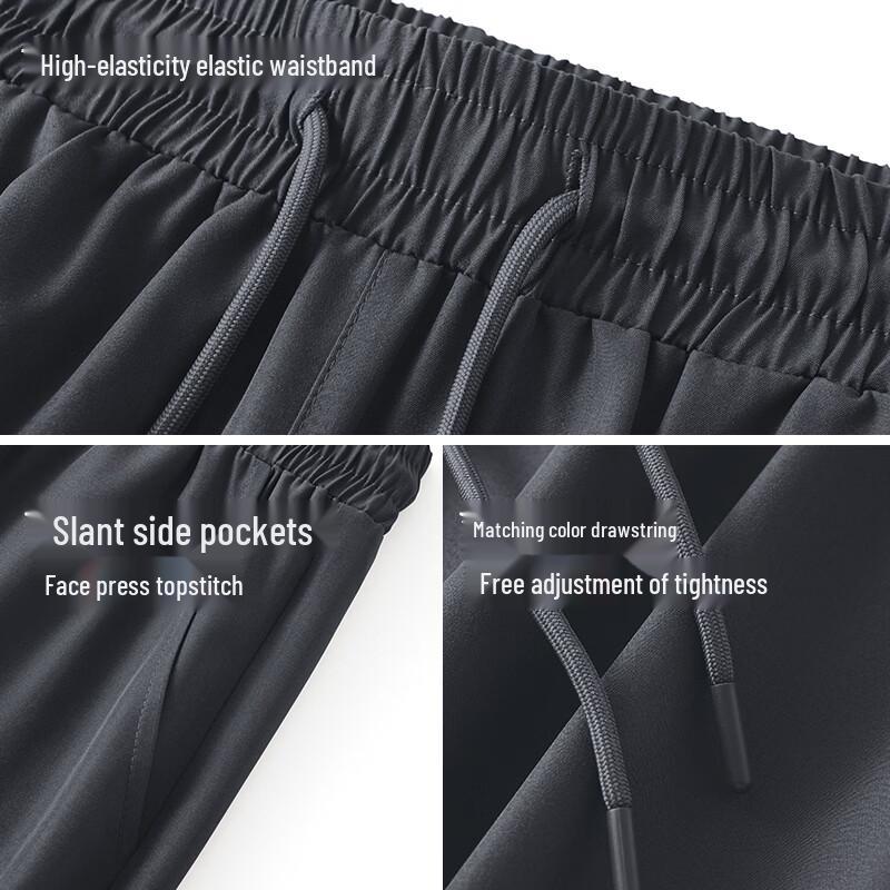 Jeanswest Men's Ice Silk Jogger Pants