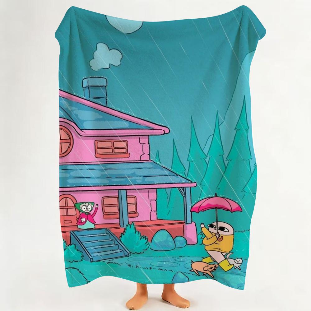 

Art K Ketnipz Throw Flannel Throw Blanket Suitable for Sofa Living Room Bedroom 75cmx90cm