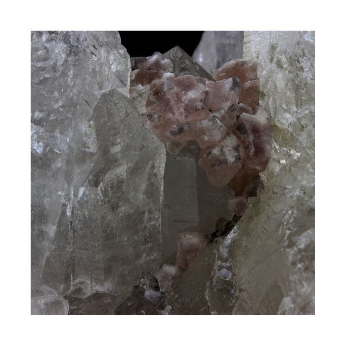 Fluorite rose + Quartz 1635.0 carats