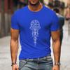 Viking Runic Compass Graphic T Shirts Funny Trip Tshirts Short Sleeve Tops Loose Fashion Harajuku T-shirts Men Brand T-shirt