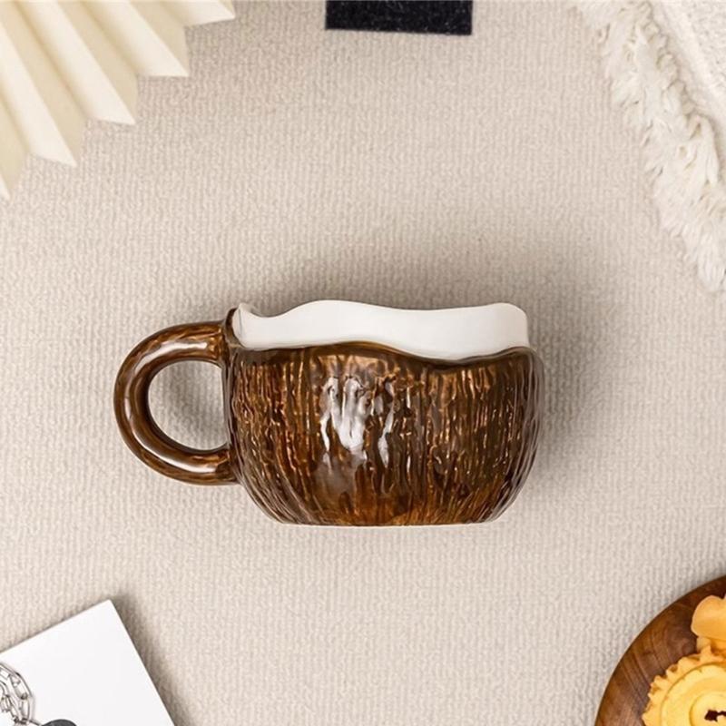 280ml Porcelain Coffee Cup Design Style Cup For Kitchen Breakfast decoration