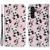 For Samsung Galaxy A56 5G Case Pattern Leather Wallet Phone Cover with Card Holder