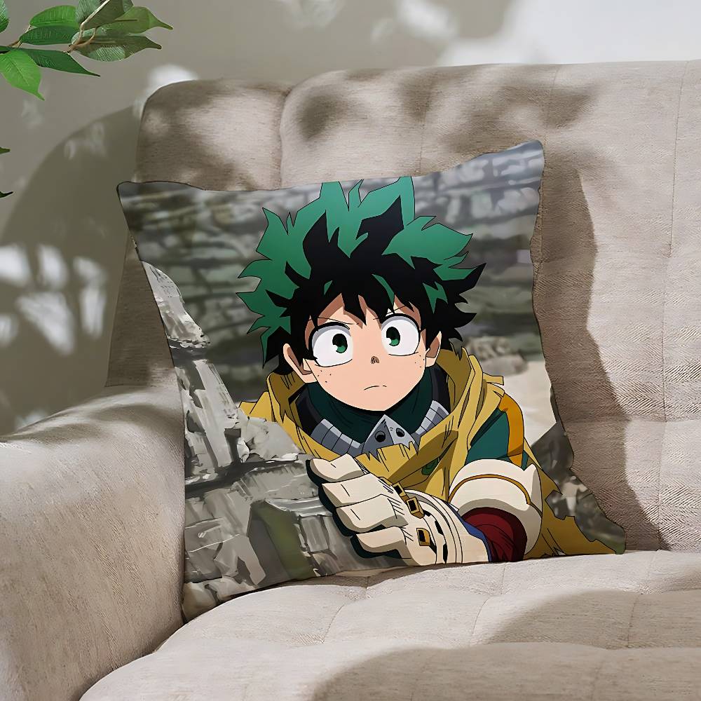 Cute Iizuku MidoriyaS Customizable Square Pillowcases Stylish And Soft Perfect For Beds Cars And Sofas