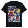 G1 Transformers Character Collection TShirt Grimlock Soundwave Megatron Starscream Print Crew Neck Cotton Oversized Casual Tops