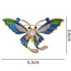 Fashion Enamel Butterfly Insect Brooches For Women Clothing Coat Jewelry Accessries Gifts