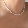warmrecord Silver925 Jamflower Choker Necklace_N056