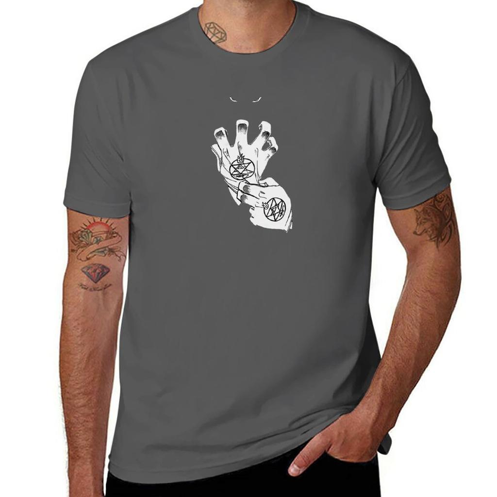 The Flame Alchemist TShirt Aesthetic Clothing Tees Summer Clothes Hippie Clothes T Shirts for Men