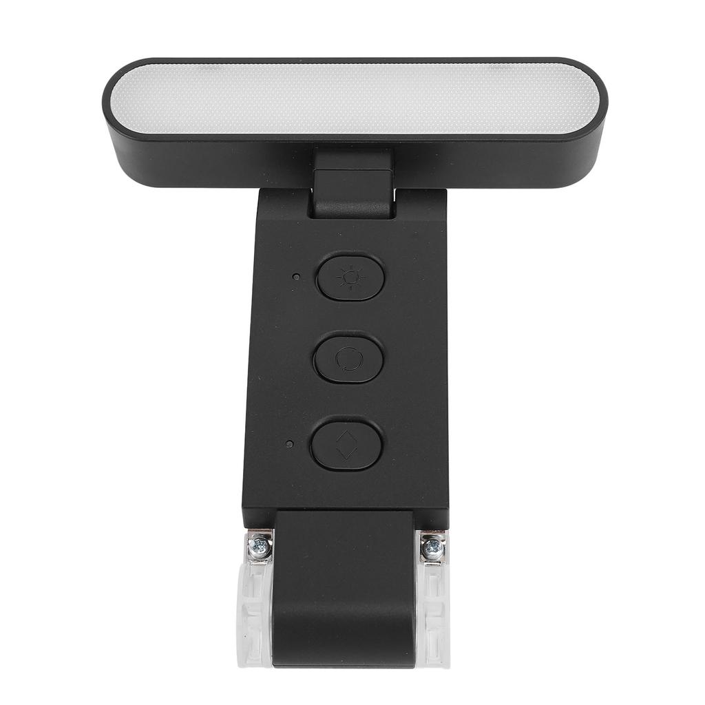 Reading Book Light USB Rechargeable Foldable LED 6 Brightness s 5 Colors Timer Eye Catching Clip On Reading Light for Bed