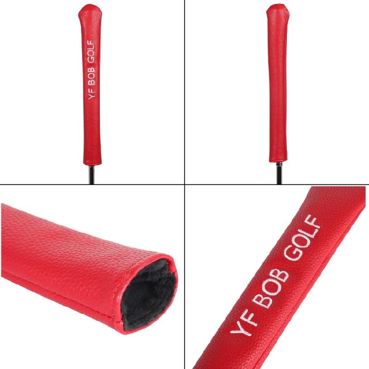 Golf Alignment Stick Cover, PU Golf Alignment Stick Holder Headcover Watertight Protection Cover for Aiming Exercise