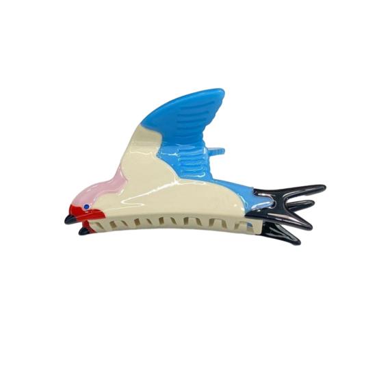 

Женская заколка для волос с рисунком крыла голубя, легкая и удобная заколка для волос с противоскользящими зубцами C