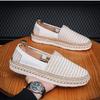 Fashion Stripe Sneakers Non Slip Canvas Man Shoe Lightweight High Quality Fashion Elegant Legitimate Comfortable Casual Shoes for Men