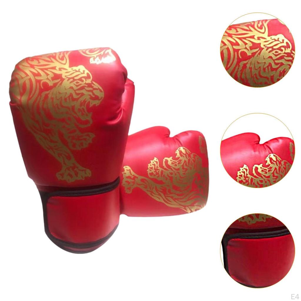 Boxing Gloves Half Finger Open Palms Multipurpose Comfortable Heavy Bag Fight Training Mitts