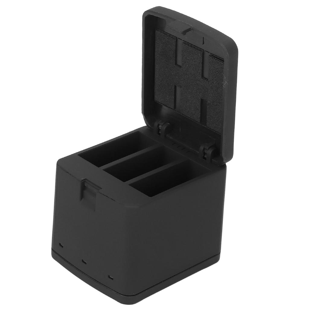 Triple Battery Charger USB Rechargeable Triple Slot Battery Charger for AHDBT‑501 601 701 801 Camera Battery