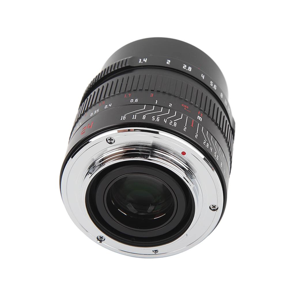 24mm F1.4 APS C Large Aperture Wide Angle Lens Manual Focus ED Lens for Fujifilm FX Mount Camera XT5 XS20 XS10 XT4 XE7