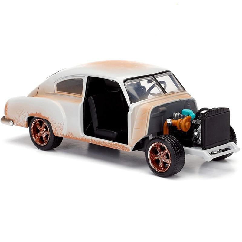1/24 1949 FLEETLINE Alloy Classic Sports Car Model Diecast Metal Rust Retro Old Car Vehicles Model High Simulation Kids Toy Gift