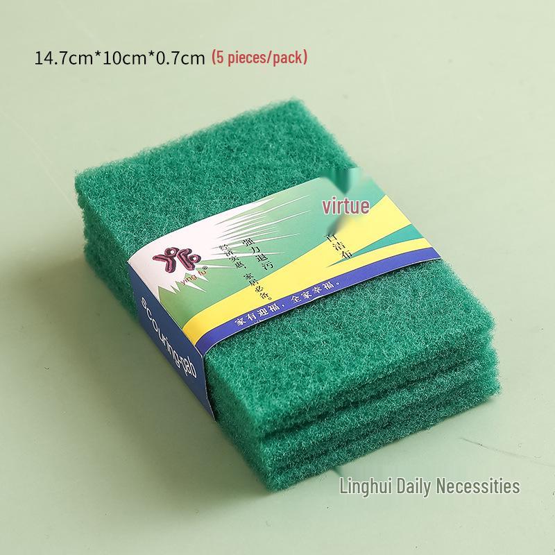 Multiple Styles Non-Stick Kitchen Cleaning Sponge & Scouring Brush Set