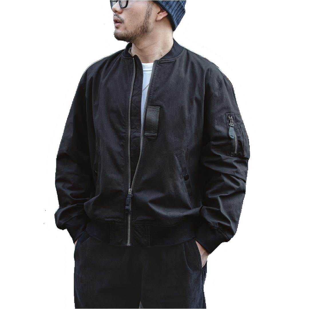 

Куртка американского пилота Military Flight k21 [Eight Boar] MA1 (XL, Черный)