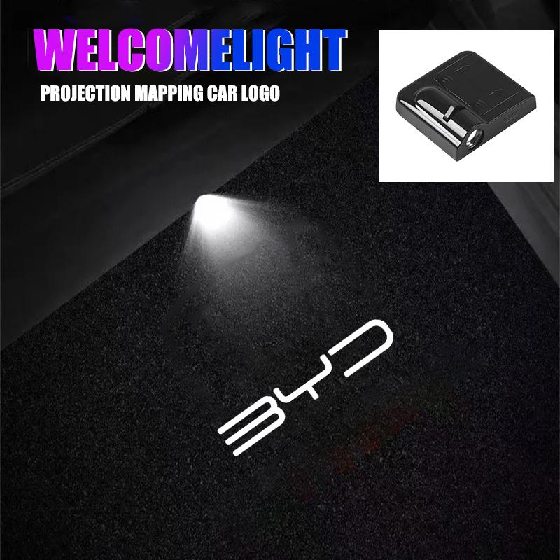For BYD Seal F3 Atto 3 Tang Qin Han Song Plus Car Door LED HD Welcome Courtesy Shadow Projector Lamp Logo Light Car Accessories