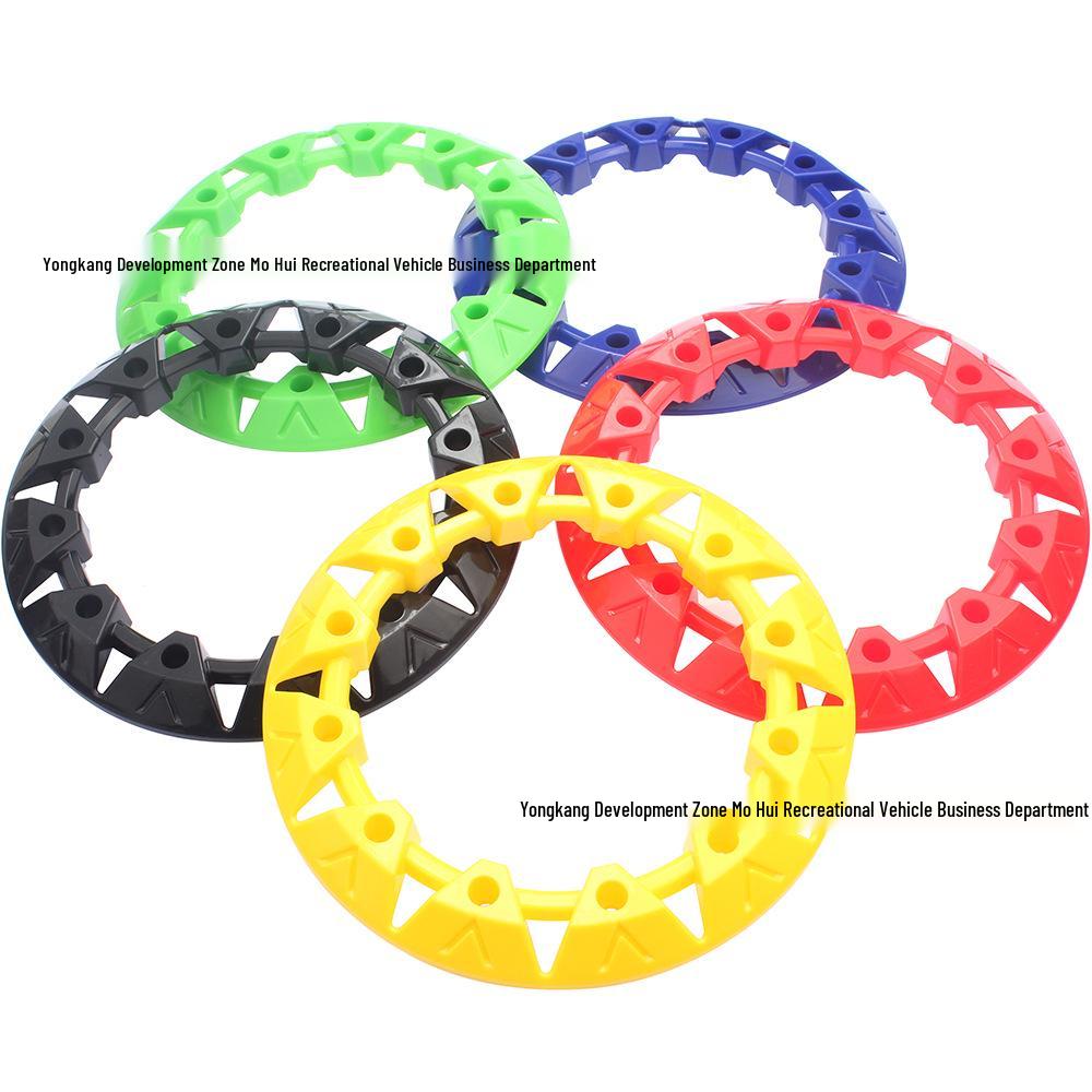 

ATV Beach Karting Tire Hub Covers: 6 , 7 , 8 , 10 Rims - Decorative & Protective 10-inch