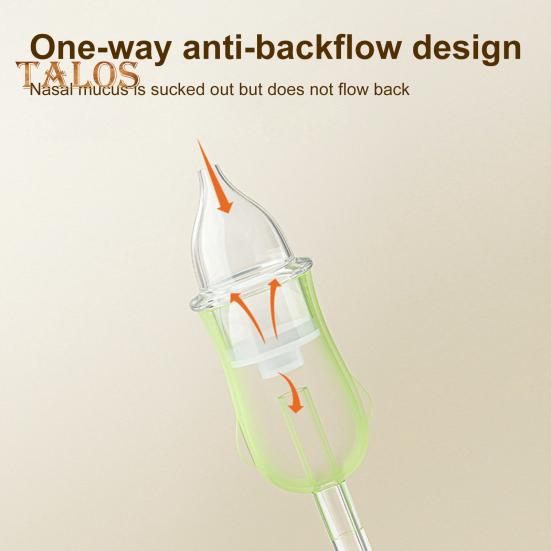 Nasensauger aus Silikon, Nasenreiniger, kompaktes Design, tragbare, benutzerfreundliche Saugpumpe, manueller Nasensauger für Kinder