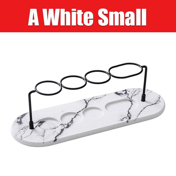 Electric Toothbrush Holder with Diatomite Base Non-slip Absorbent Quick Drying Toothbrush Toothpaste Stand Bathroom Organizer